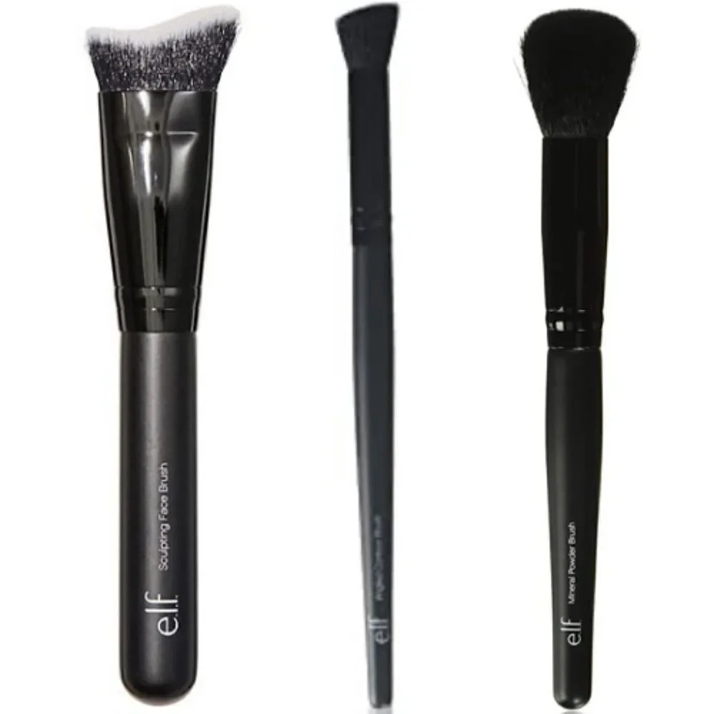 🌺 Elf Cosmetics Makeup Brush Contouring Trio Set